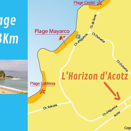 L'Horizon D'Acotz Saint-Jean-de-Luz Exterior foto